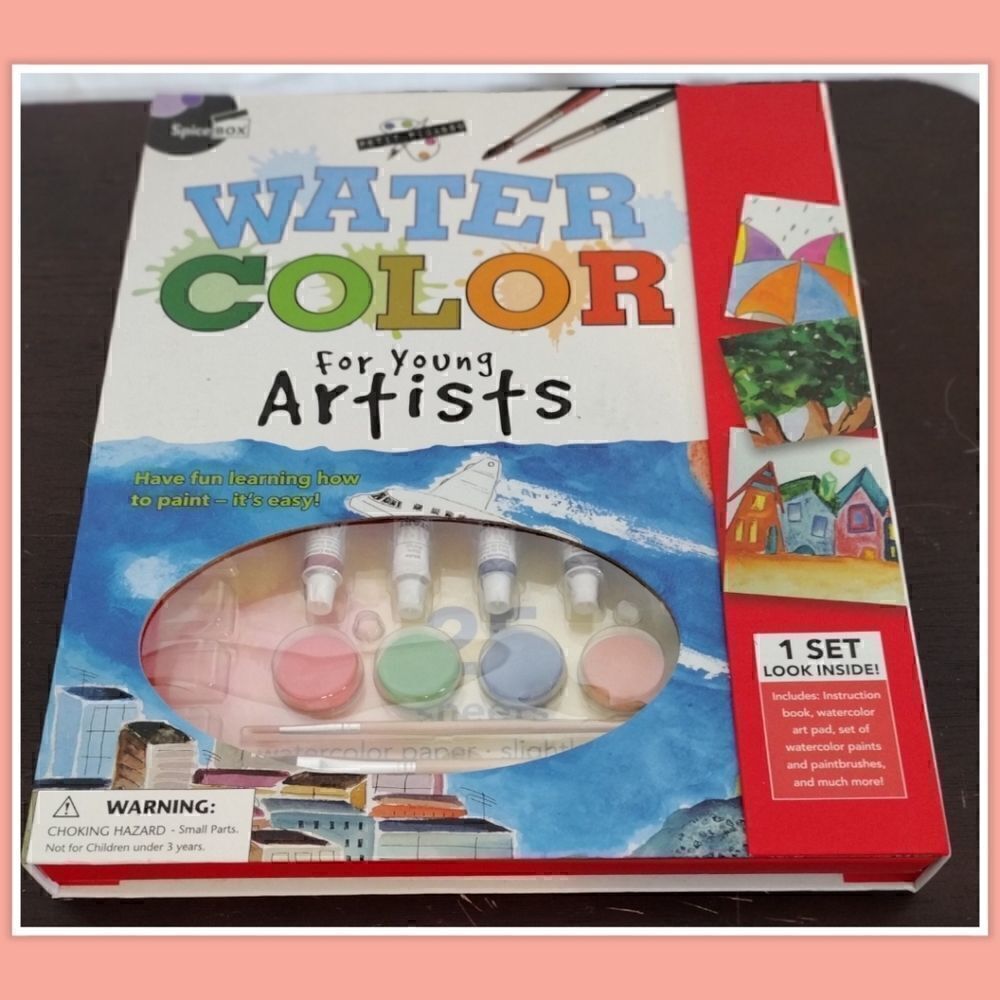 Spicebox Children's Art Kits Petit Picasso Watercolor for Kids! Age Range 8+